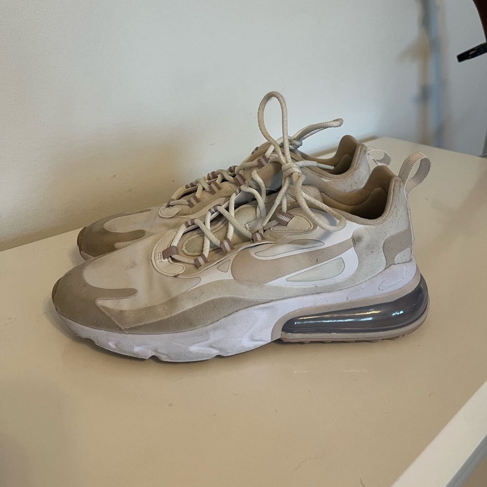 Used Nike Air Max 270 React Summit White Orewood Brown
